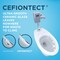 Toto TORNADO FLUSH Commercial Flushometer Floor-Mounted Universal Height Toilet Elongated Cotton White CT725CUFG#01 - alternate 8